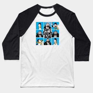 Jay and Silent Bob Baseball T-Shirt